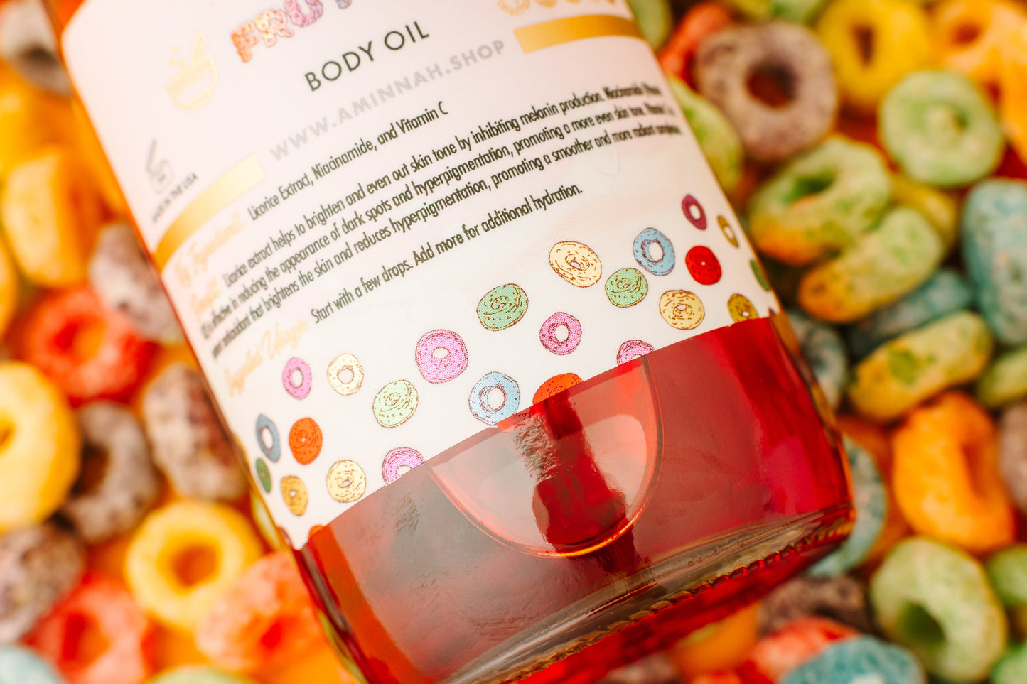 "Frut Loops" Body Oil by AMINNAH