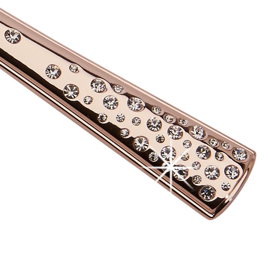 "Galaxy" Rose Gold Knife & Server Set, 13" L