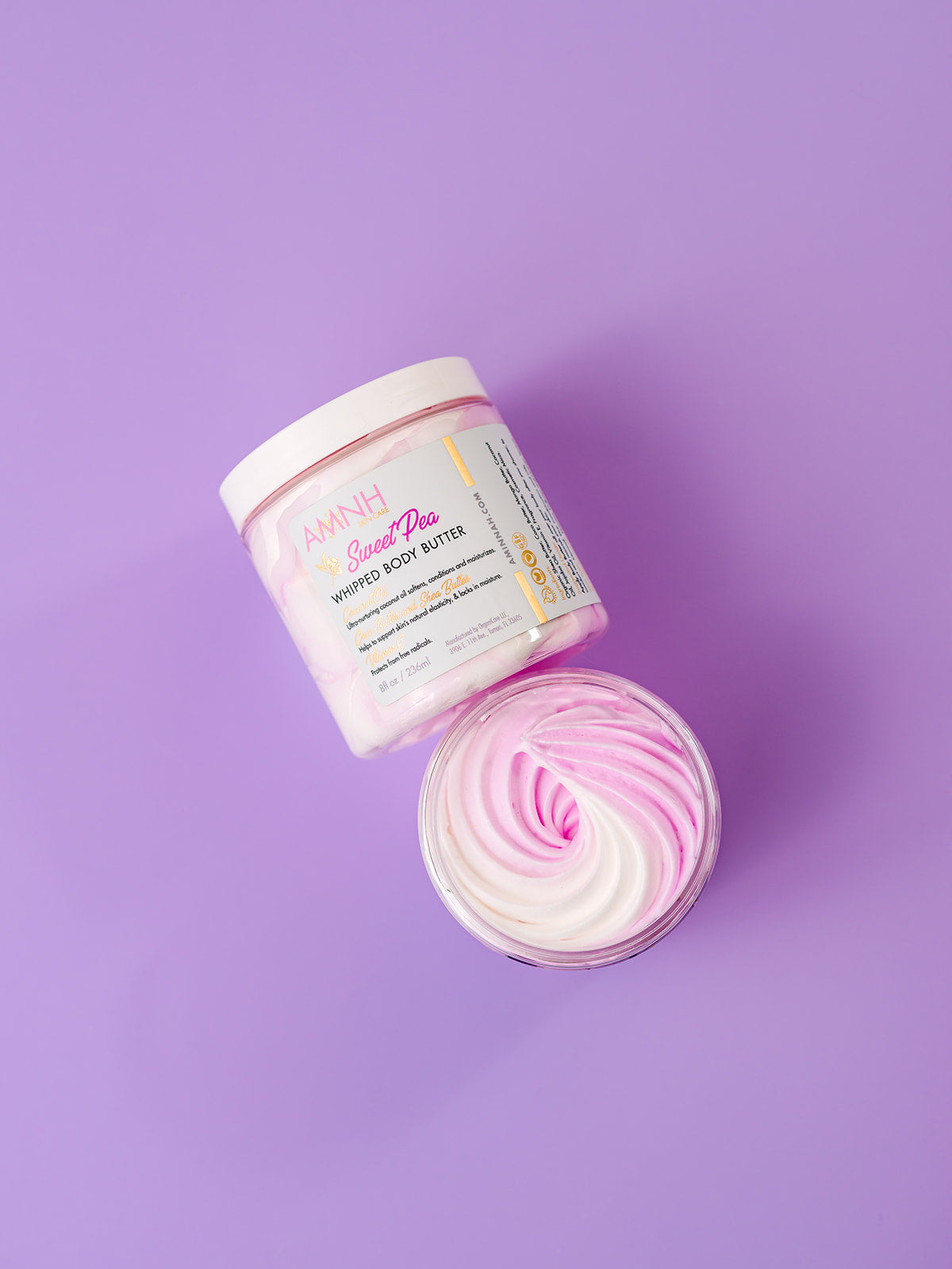 "Sweet Pea" Whipped Body Butter by AMINNAH