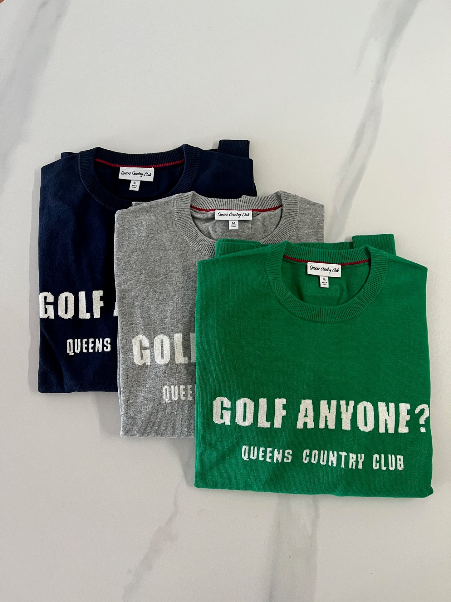 "Golf Anyone?" Sweater by Queens Country Club